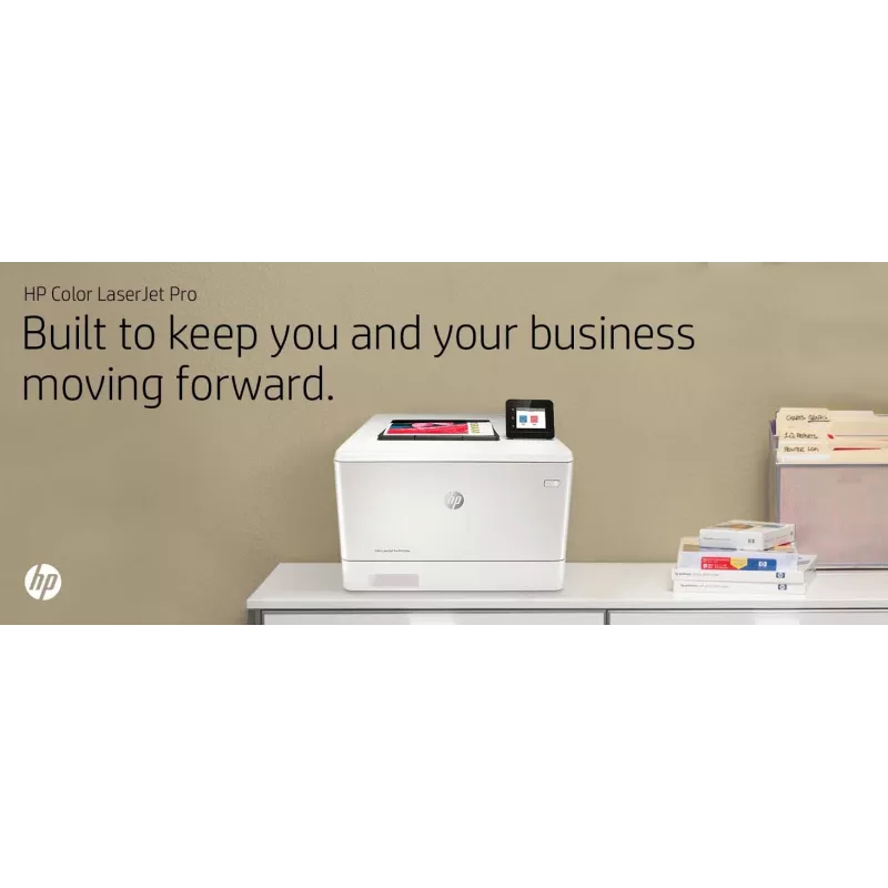 HP Color LaserJet Pro M454dw, tulostus, etu-USB-tulostus; kaksipuolinen tulostus
