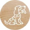 Pyöreä leima Colop 165225 kumi puu 3 cm halkaisija