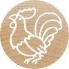 Pyöreä leima Colop 165225 kumi puu 3 cm halkaisija