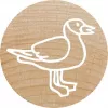Pyöreä leima Colop 165225 kumi puu 3 cm halkaisija