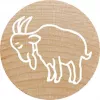 Pyöreä leima Colop 165225 kumi puu 3 cm halkaisija