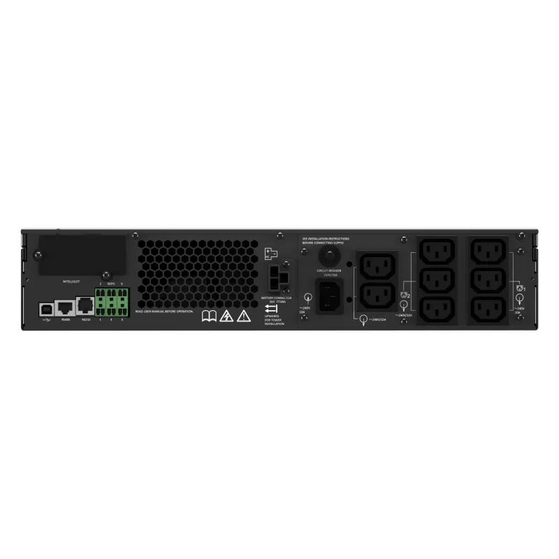 Vertiv Liebert GXT5 Double Online Conversion UPS – 750 VA/750 W | 230 V | sisältää rack-asennussarjan | GXT5-750IRT2UXL