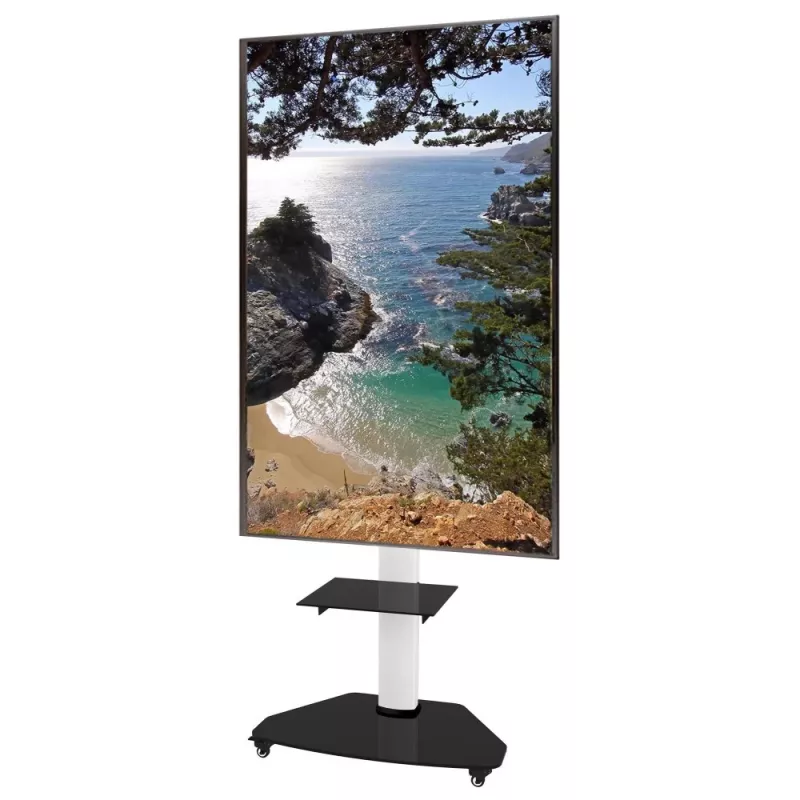 Techly lattiaständi ja säilytyskärry TV LCD/LED/plasma 37-70