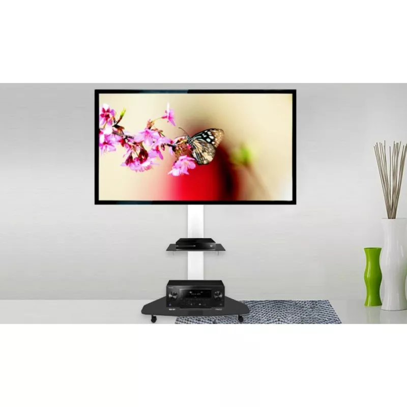 Techly lattiaständi ja säilytyskärry TV LCD/LED/plasma 37-70