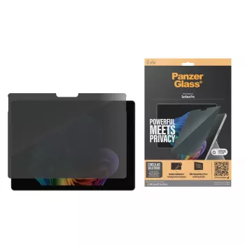 PanzerGlass ® tietosuojanäytönsuojakalvo Microsoft Surface Pro X | Pro 8 | Pro 9 | Pro 10 | Pro 11th Edition | Ultra-Wide Fit