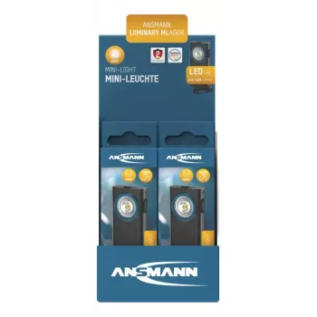 Avaimenperä-taskulamppu Ansmann ML400R musta LED 5W USB-ladattava