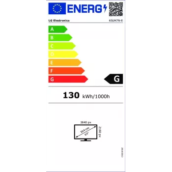 LG 65UH7N-E Digital Signage -litteänäyttö 165,1 cm (65