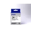 Epson tarrakasetti Standard LK-6WBN musta/valkoinen 24mm (9m)