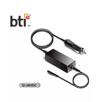 Autolaturi Origin BTI 100W Microsoft Surface Laptop, Surface Book, Surface Pro ja Surface Pro X -laitteisiin, musta
