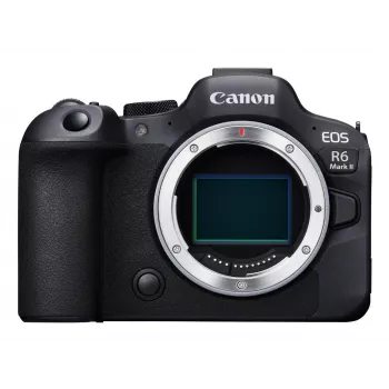 Peilitön kamera Canon EOS R6 Mark II (MILC-kotelo) – 24,2 MP, CMOS, 4K-video, 3 tuuman kosketusnäyttö, Wi‑Fi, 1/8000 s suljin, 0,588 kg, musta