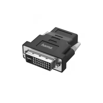 Hama 00200338 kaapeliadapteri DVI-D HDMI musta