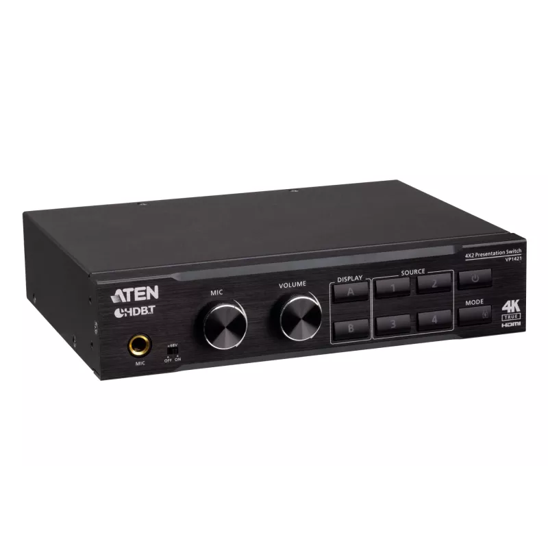 ATEN 4 x 2 True 4K -esitysmatriisikytkin