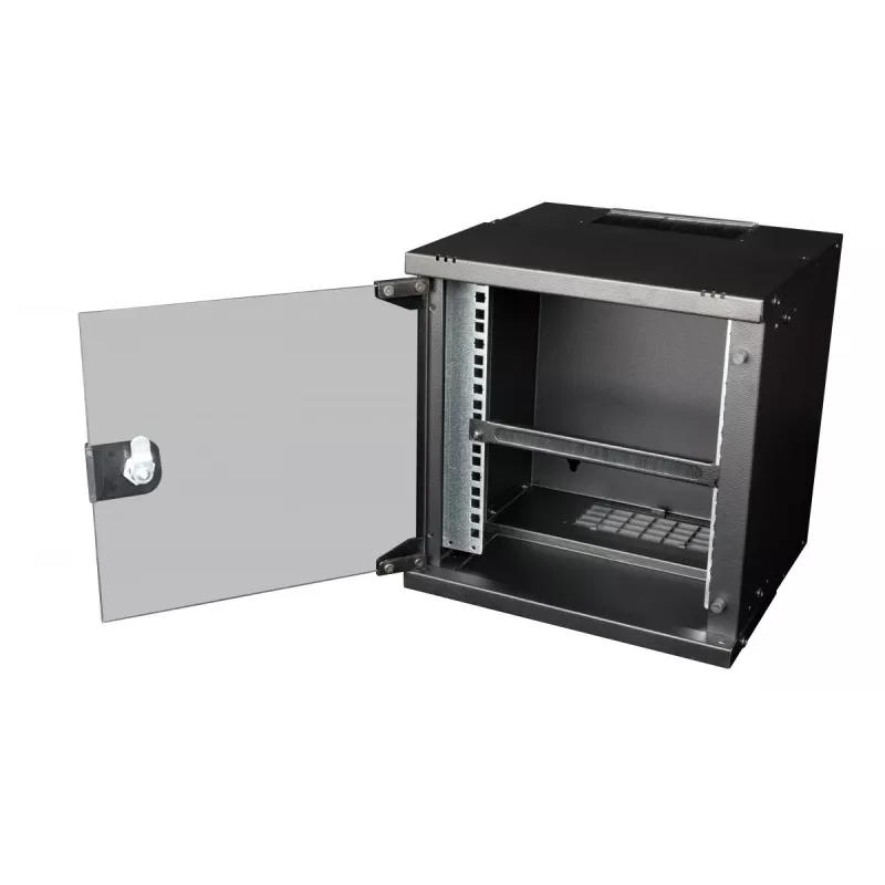 Kaapelinhallintapaneeli EQUIP EZMB-10-B, metalli, musta, 1HE lisävaruste