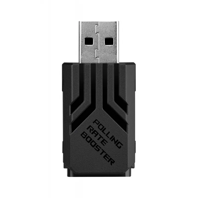 ASUS ROG AC09 90MP03T0-BRUA00 Polling Rate Booster hiirelle ja näppäimistölle, jopa 8000 Hz, musta