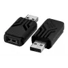 ASUS ROG AC09 90MP03T0-BRUA00 Polling Rate Booster hiirelle ja näppäimistölle, jopa 8000 Hz, musta