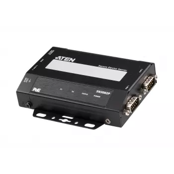 ATEN 2-porttinen RS-232 Secure Device Server PoE:lla
