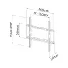 Techly ICA-PLB-162MW TV-seinäteline 139,7 cm (55