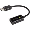 Techly IADAP-DP-HDMIF8K aktiivinen DisplayPort 1.4 (u) – HDMI (n) -sovitin, 8K, musta