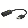 Techly IADAP-DP-HDMIF8K aktiivinen DisplayPort 1.4 (u) – HDMI (n) -sovitin, 8K, musta