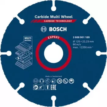 Bosch 2 608 901 189 rotaatiotyökalu hionta-/leikkuutarvike muovi, puu katkaisulaikka