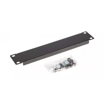 Sokkokansi EQUIP EZBP-10-B — metalli, musta, 1U, 123 g