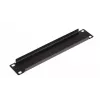 Equip EZBP-10-B 10" (25,4 cm) telinekaapin peitelevy, 1U, musta