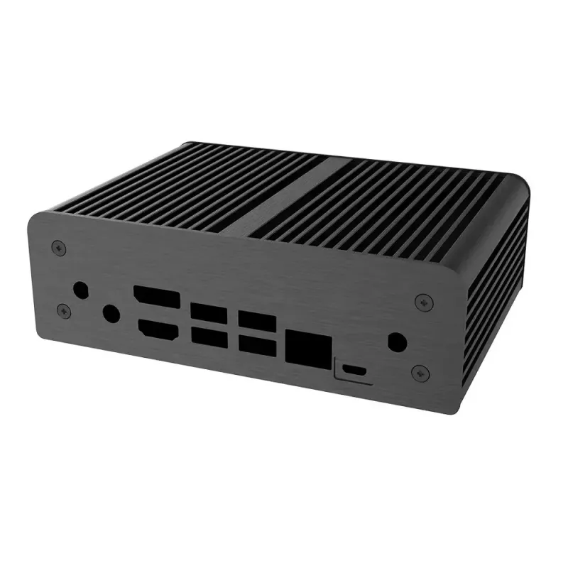 Akasa Machina N tuuleton alumiinikotelo NVIDIA Jetson Xavier NX:lle ja Nanolle, musta