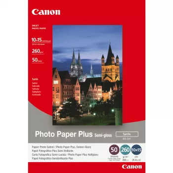 Canon SG-201 Semi-Gloss Photo Paper Plus 10x15 cm – 50 arkkia