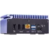 Shuttle Edge PC SPCEL12 teollinen minitietokone, Intel Celeron J6412 2 GHz, USFF 0,46 l, HDMI, DisplayPort, muistikortinlukija