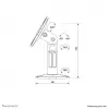 Neomounts SPEAKER-W100 kaiutinteline - universaali - täysin liikkuva