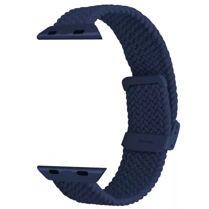 Kellonranneke Apple PURO PUAW44LOOPDKBLUE kangas 220 mm