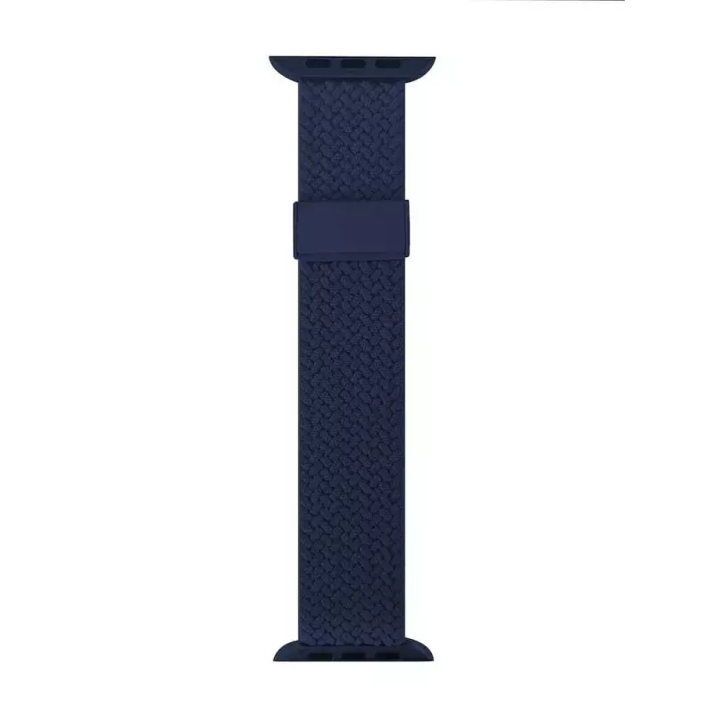 Kellonranneke Apple PURO PUAW44LOOPDKBLUE kangas 220 mm