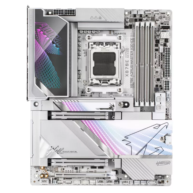 Emolevy GIGABYTE X870E AORUS MASTER X3D ICE, AMD AM5, ATX