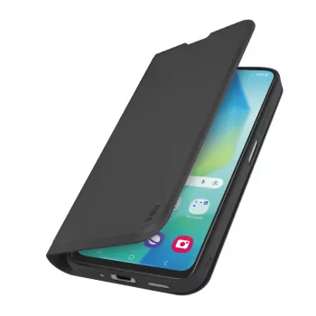 Lompakkokotelo SBS Galaxy A17 musta yksivärinen