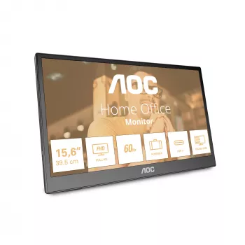 AOC 16T3EA kannettava TV/näyttö musta 39,6 cm (15,6