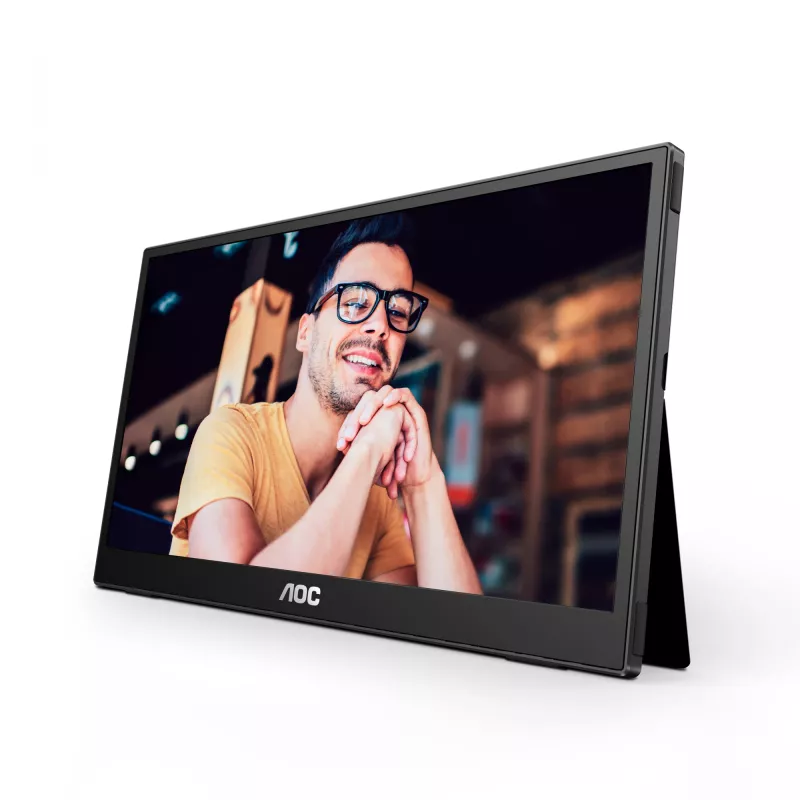 AOC 16T3EA kannettava TV/näyttö musta 39,6 cm (15,6