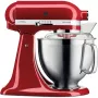 Yleiskone KITCHENAID Artisan 5KSM185PS, 4,8 L ruostumaton teräskulho, 300 W, 10 nopeutta, punainen