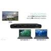 KVM-telakointiasema i-tec 2 isäntälaitteelle HDMI, USB-C-isäntäliitäntä, PD 2×100W, 4K@60Hz, 2×USB-A