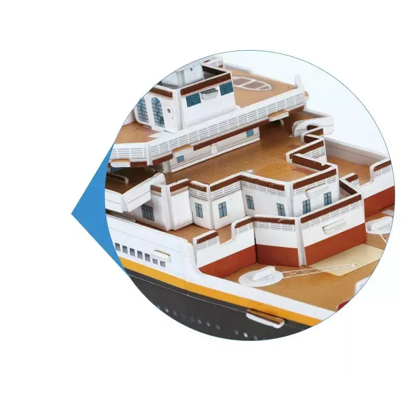 CubicFun T4011H Titanic Big 3D-palapeli, 113 palaa