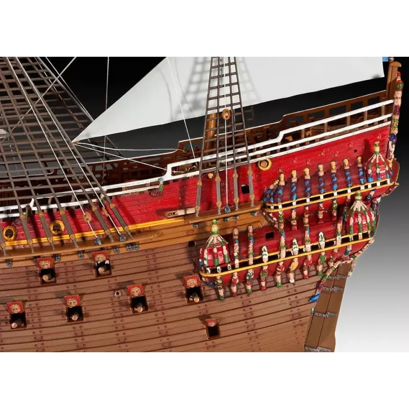 Revell 05414 Ruotsin kuninkaallinen laiva VASA rakennussarja, 1:150, muovi, pituus 45,5 cm