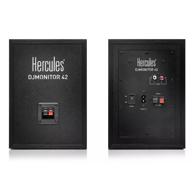 Johdollinen DJ-kaiutin Hercules DJMonitor 42 — 40 W RMS, 60–20000 Hz, musta