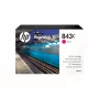 HP 843C 400 ml magenta PageWide XL mustepatruuna – pigmenttimuste