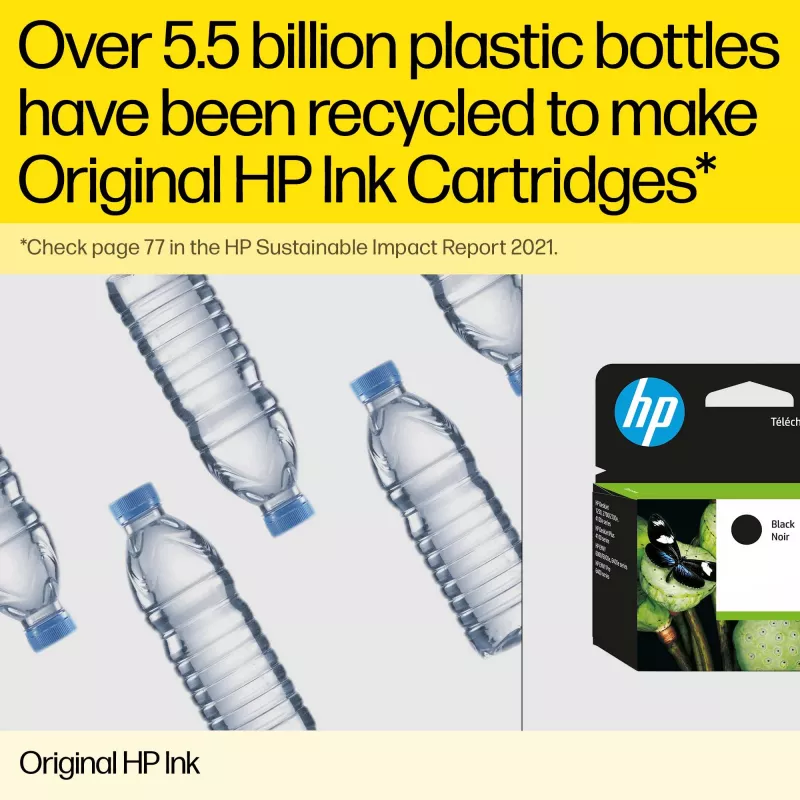 HP 843C 400 ml magenta PageWide XL mustepatruuna – pigmenttimuste