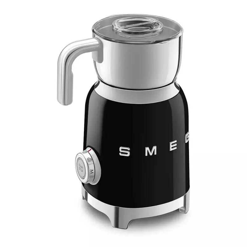 Maidonvaahdotin/-lämmittäjä Smeg MFF11BLEU automaattinen musta 500W