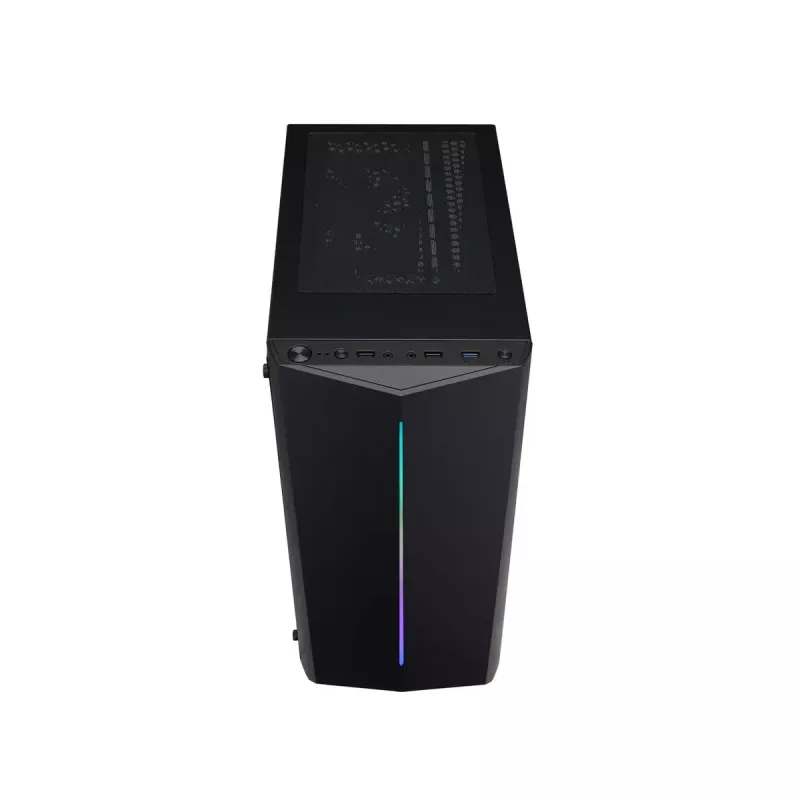 FSP CMT151 Midi Tower -tietokonekotelo, musta