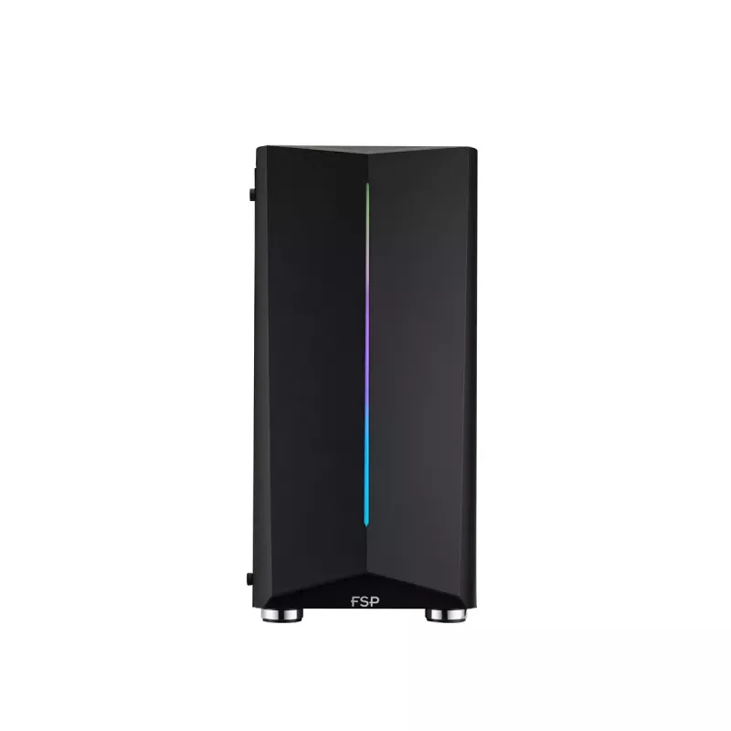 FSP CMT151 Midi Tower -tietokonekotelo, musta