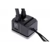 Nestemäisjäähdytyssarja Alphacool Pro Aurora 420 CPU AIO 14 cm musta valkoinen