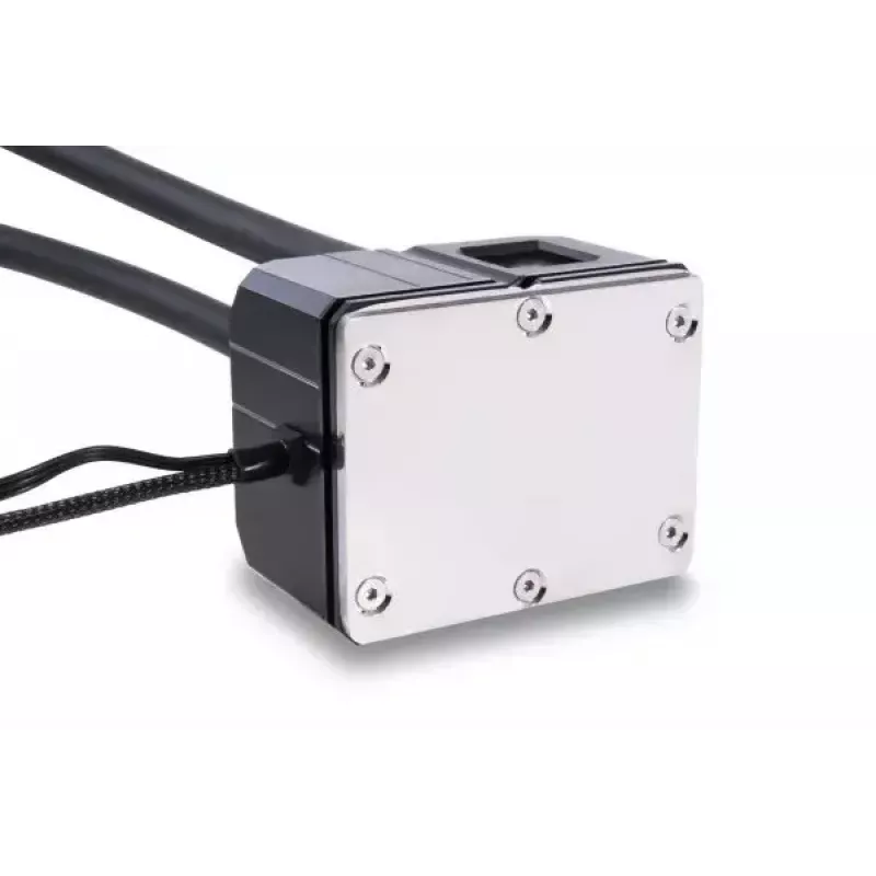 Nestemäisjäähdytyssarja Alphacool Pro Aurora 420 CPU AIO 14 cm musta valkoinen