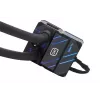 Nestemäisjäähdytyssarja Alphacool Pro Aurora 420 CPU AIO 14 cm musta valkoinen