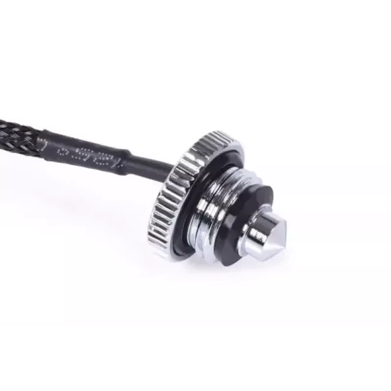 Lämpötila-anturi Alphacool 17597 messinki musta kromi 18mm 17mm